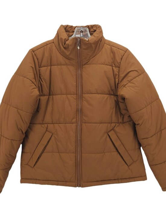 REI Jackets & Blazers - REI CO-OP Groundbreaker Insulated Puffer Jacket Golden Brown Women's MEDIUM